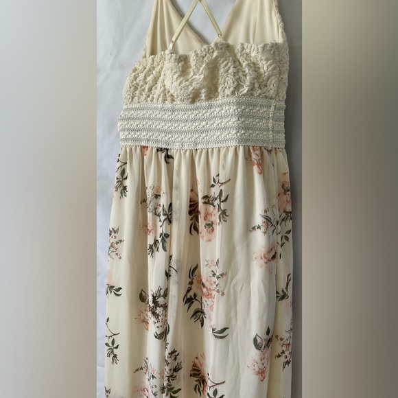 Streetwear Society Maxi Dress Women’s S Floral Spaghetti Strap - Picture 4 of 8